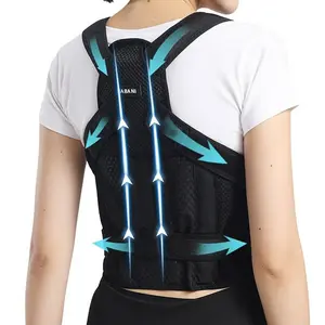 Breathable Back Posture Corrector – Adjustable Full Back Support Brace for Upper & Lower Back Pain Relief