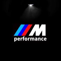 For BMW M logo -2pcs