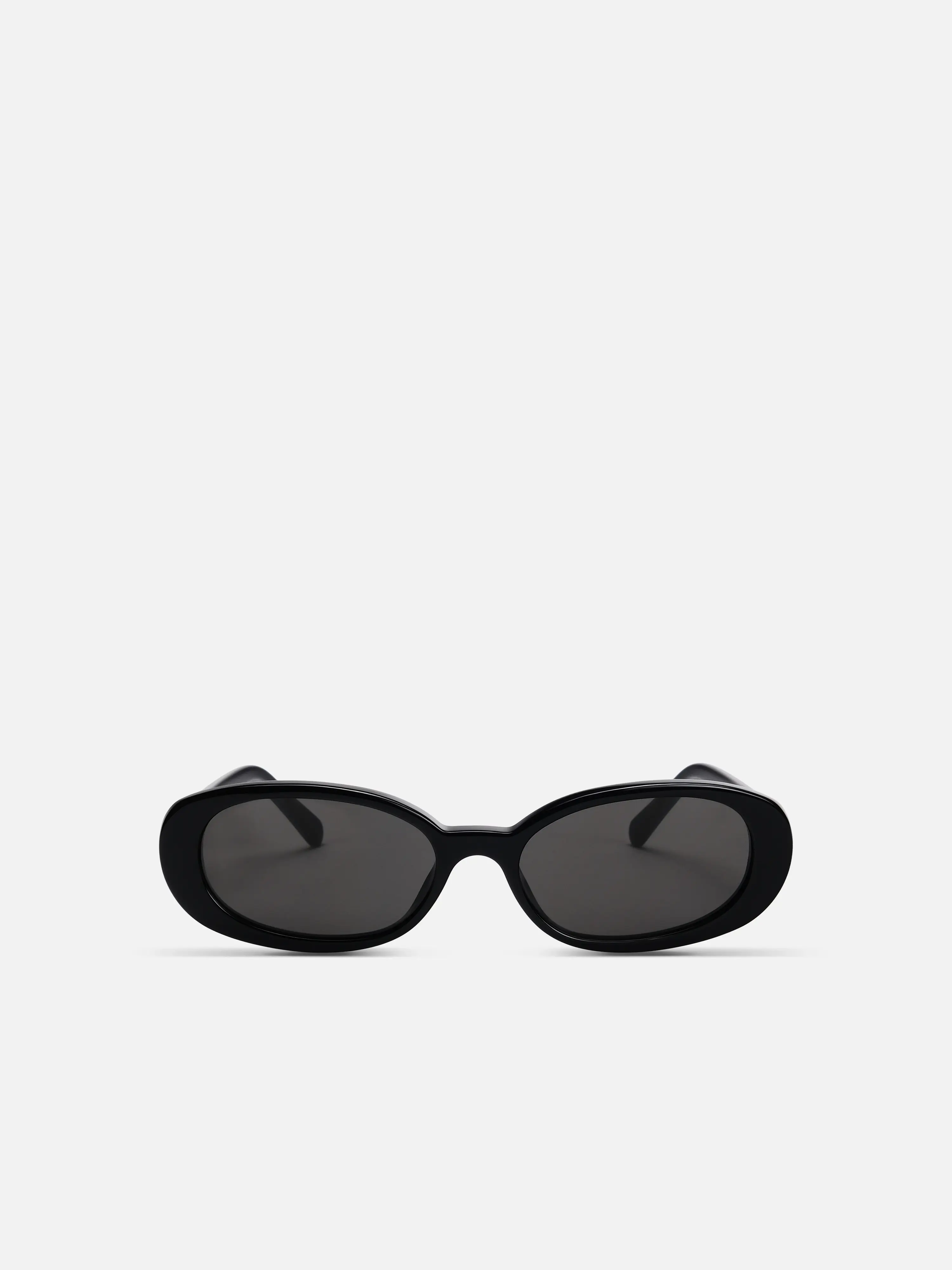 MARILYN in Black Acetate Grey Lens Sunglasses by ALAN HAMMOND