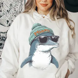 Vintage 90s Retro Style Miami Football Dolphin Hoodie Sweatshirt, Retro Miami Football Sweatshirt, #DDolphiin merch, Football Tee, Football Fan Gift N8KD