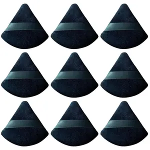 9 pcs Powder Puff Face Makeup Sponge:Powder Puff Face Triangle for Loose Powder Cosmetic Foundation makeup puff