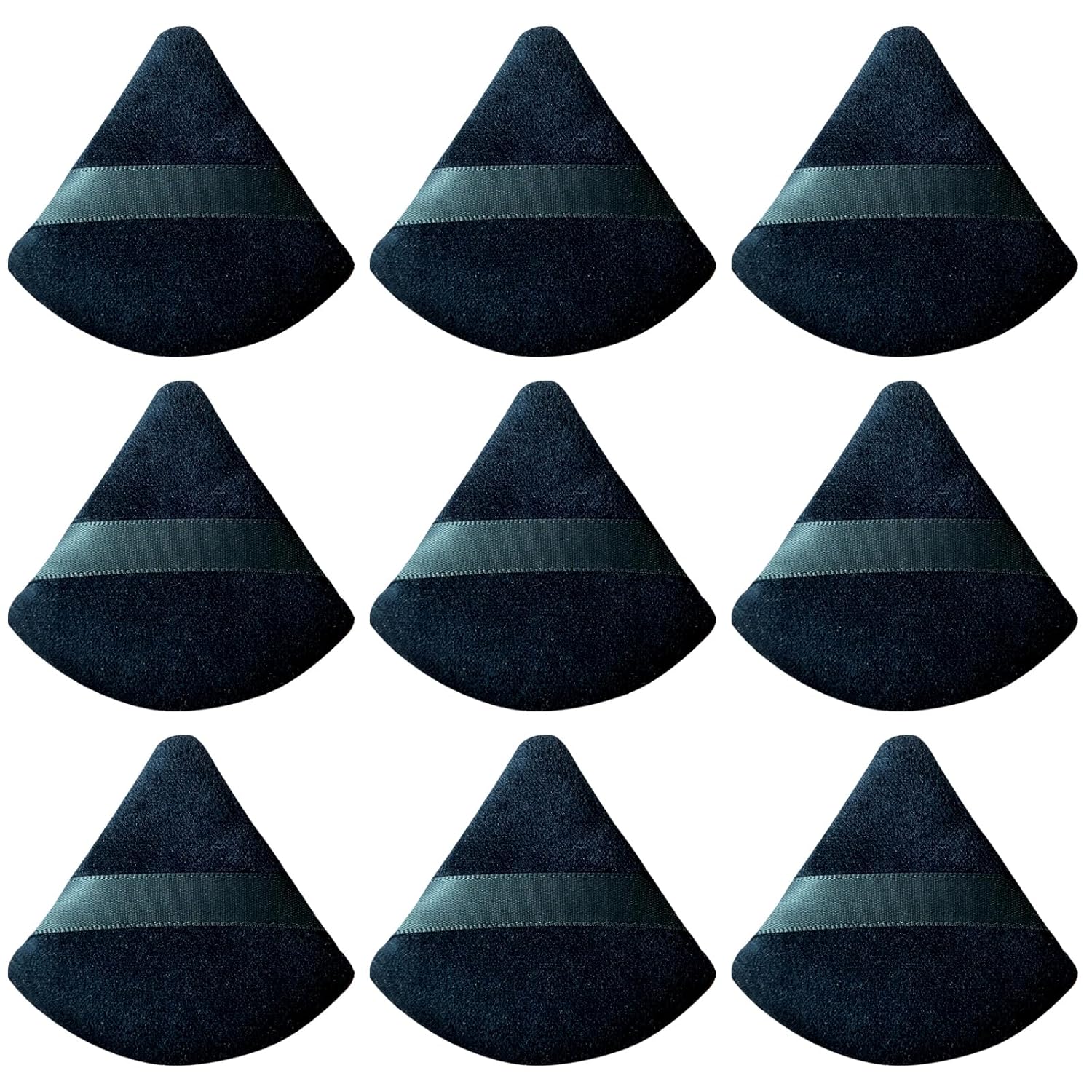 9 pcs Powder Puff Face Makeup Sponge:Powder Puff Face Triangle for Loose Powder Cosmetic Foundation makeup puff