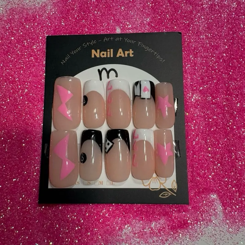 Pink Playhouse Nail Art Set - Art at Your Fingertips - Perfect for Nail Your Style