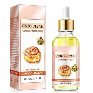 FSNDRX Preppy Aroma Liquid Body Oil (60ml) - Brightening, Hydrating Cosmetic Dropper Moisturizer with Moisture for Adults, Body & Massage Care