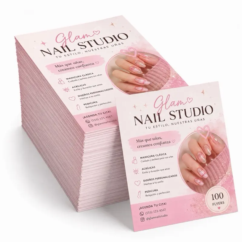 100 Printed Flyers, Office Stationery for businesss