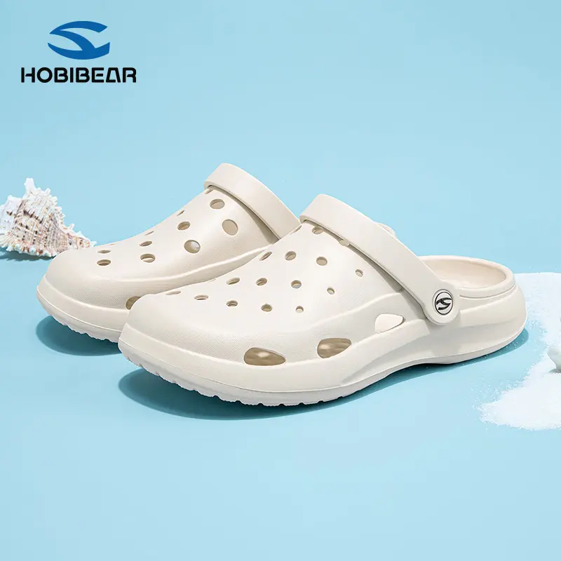 HOBIBEAR Women’s Perforated Clogs - Sandals for Women, Summer Outdoor Sports, Driving and Casual Wear, Sandals Women
