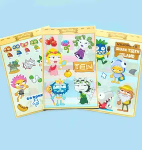 Popflopita Sticker Sheet - Matte 4" x 6" - 8 Individual Stickers