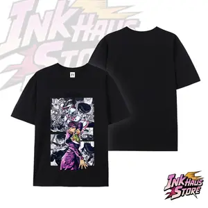 The protagonist of *JoJo's Bizarre Adventure Part 4: Diamond Is Unbreakable* is Josuke Higashikata and his Stand, "Crazy Diamond."Short-sleeved cotton unisex casual T-shirt