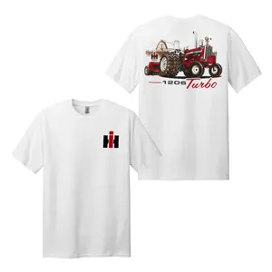 IH Farmall 1206 Turbo Shirt – Vintage Tractor Graphic Tee, Farming Equipment Shirt, Men’s Tops