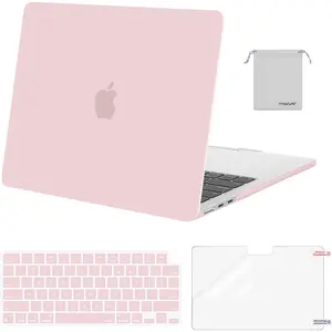 MOSISO Compatible with MacBook Air 13 inch Case M5 2026 M4 2025 M3 M2 2024-2022 A3449 A3240 A3113 A2681, Hard Shell&Keyboard Cover&Screen Film&Pouch for MacBook Air 13.6 inch Case