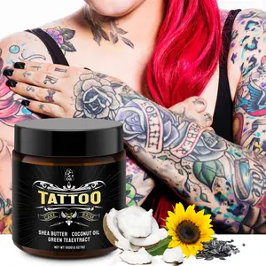 Tattoo Care Balm, Deep Moisturizing Brightening, Suitable for New Tattoos, Long-Lasting Color, 100g, Non-Flammable, Notified Via Scpn/cpnp, Tattoo Aftercare Cream