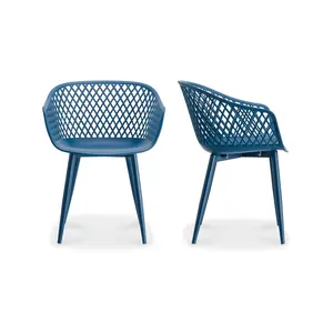 Moes Home Dining Chairs Piazza Blue  Contemporary Furniture