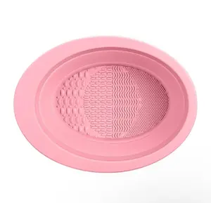 Makeup Brush Cleaning Bowl – Dual Wet & Dry Cleaner