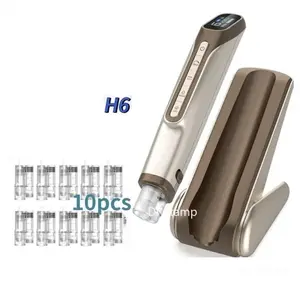 H6 Beauty Pen with 10pcs Replacement Consumables for Facial Care Tools, Can Be Used with Any Essence