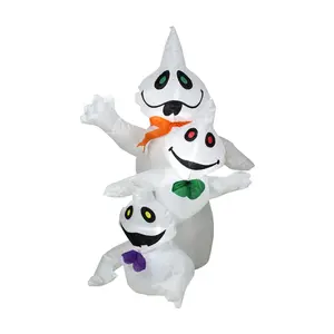 Northlight 3.5' Lit Inflatable Ghost Trio Outdoor Yard Decor