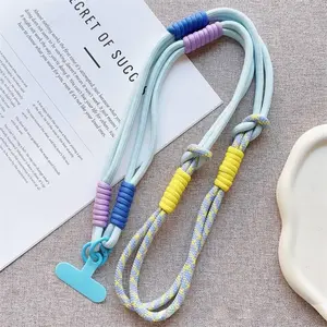 Universal Phone Lanyard Set, Adjustable Crossbody Neck Strap, Multi-Functional Decorative Cord, Cell Phone Charm, Ideal Christmas Gift for Boys & Girls, Phone Accessories