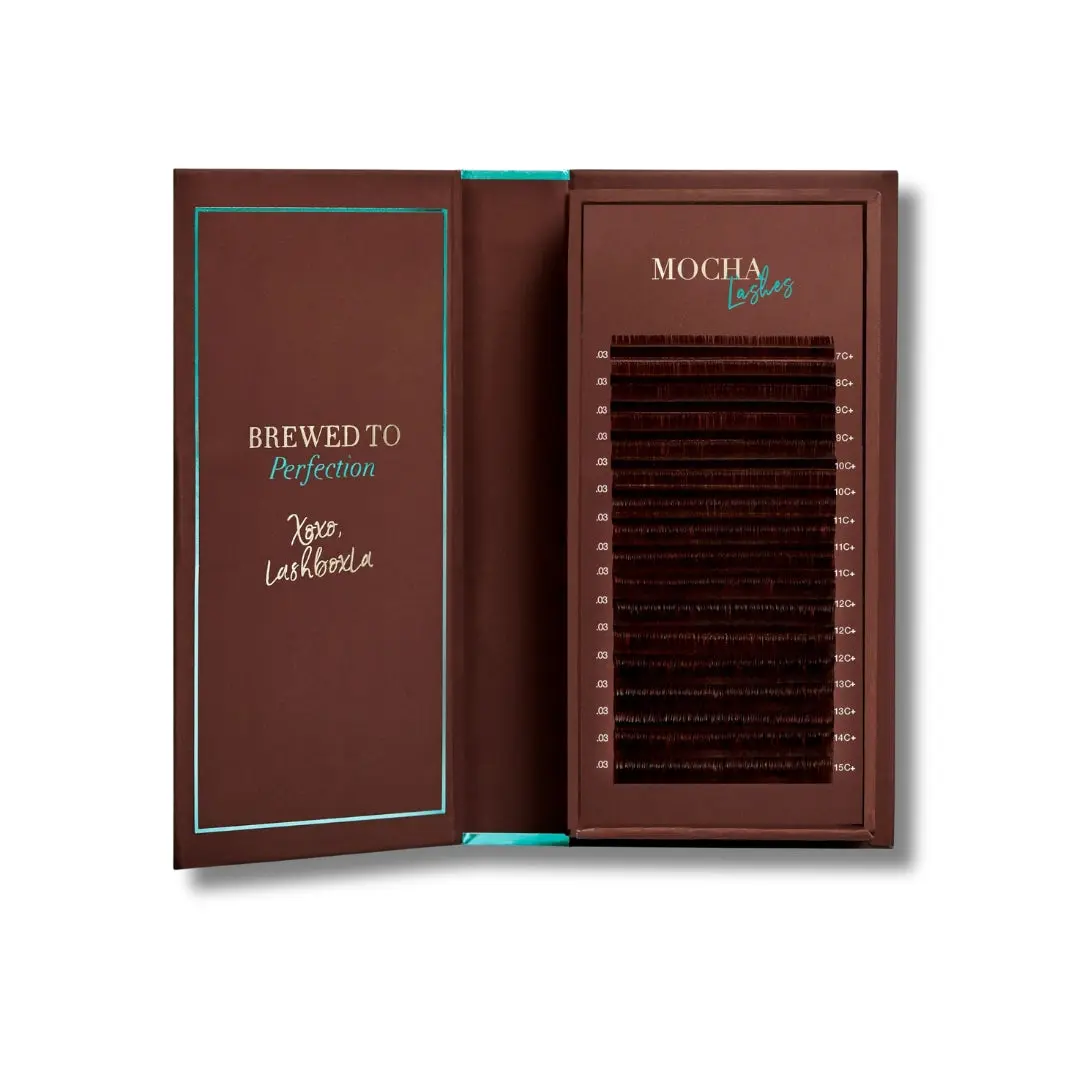Lashbox LA Mocha Brown / FAVORITE Lashes 0.03