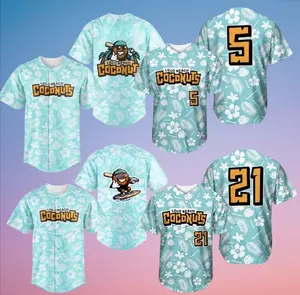 Retro Coconut Baseball Jersey,Tropical Game Day Streetwear Shirt#BaseballJersey#TropicalStyle#Streetwear#GameDayFit#TrendingFashion