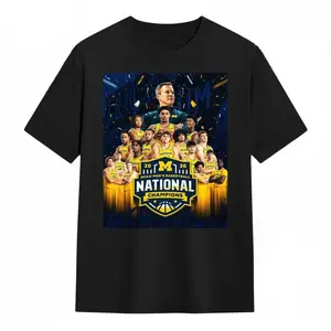 Michigan Mens Basketball Champions The Kings of College Basketball 2026 Shirt
