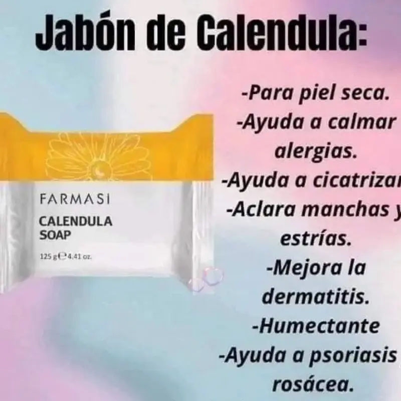 Calendula soap Facial Wash Facial Cleansing Cleanser Skin Repair