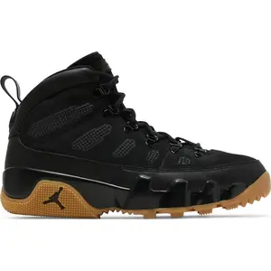 [AR4491-025] Mens Air Jordan Retro 9 Boot NRG 'Black Light Gum'