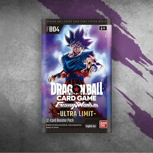 Ultra Limit Booster Pack - Dragon Ball Card Game Fusion World (FB04) Qty 1