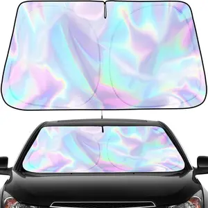 Outside use Laser sunshade for car Holographic Car Windshield Sun Shade | Keep Your Car Cool & Stylish All Summer!