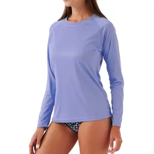 SG Edge Women's UPF 50+ Sun Protection Long Sleeve Shirts, Quick Dry Lightweight Rashguards Sport Shirts for Swimming, Hiking, Traveling Activewear Athletic Outfits, outdoorfun