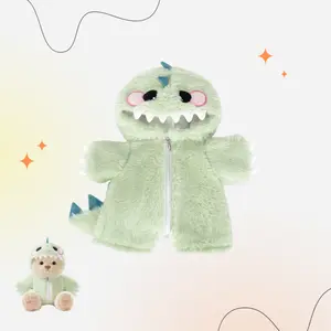 The Perfect New Year's Gift for 2026！TEDDY HUGGY Plush Bear Outfits for 12-inch Dolls Adorable Teddybear Outfits Easy to Use Ideal Gift for Teddy Bear Lovers