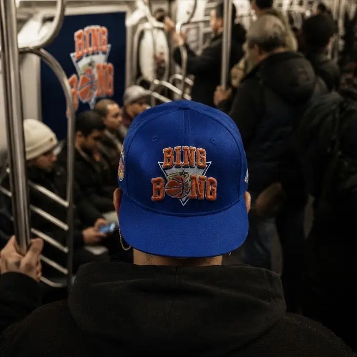 “BING BONG” (Blue) SnapBack