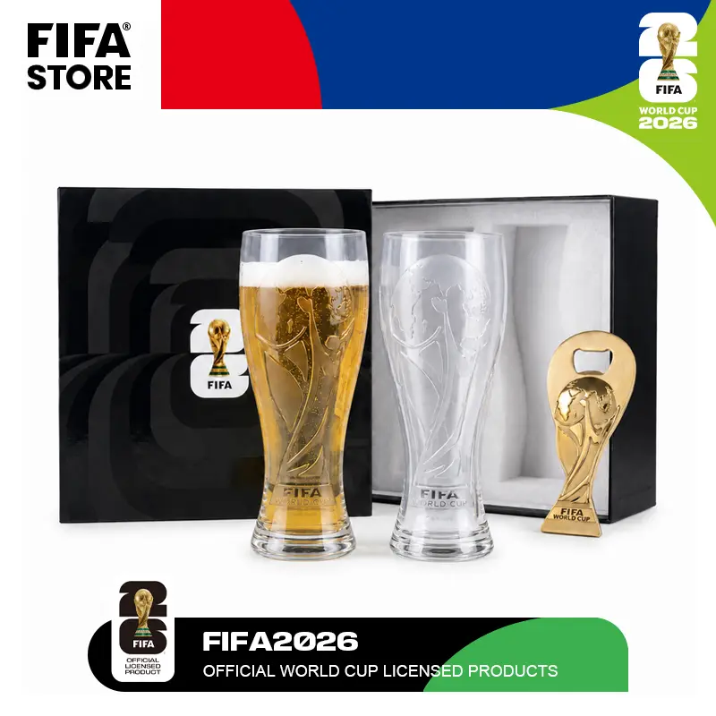 FIFA WORLD CUP 2026 】Gift Set（Not Glass） 17oz Shatterproof