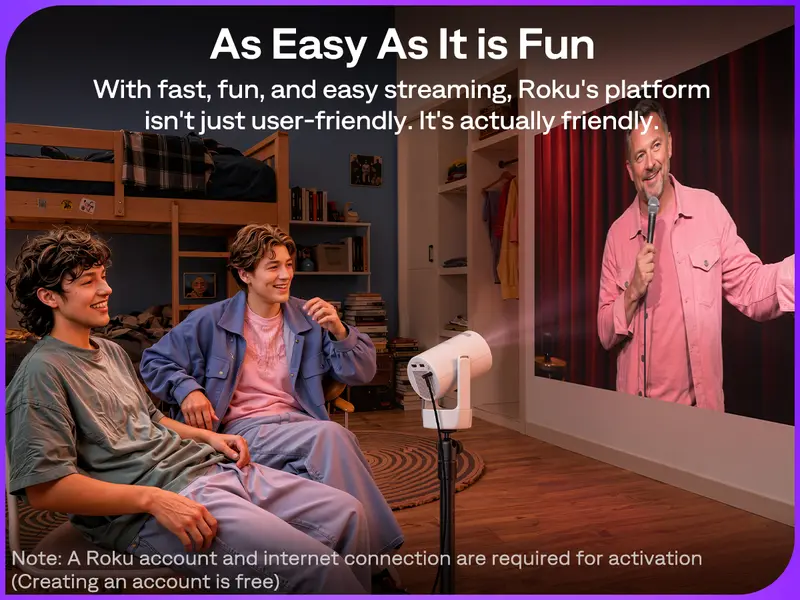 Roku account activation note