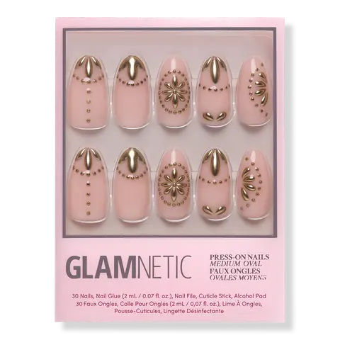 Glamnetic Athenian Gold Press-On Nails