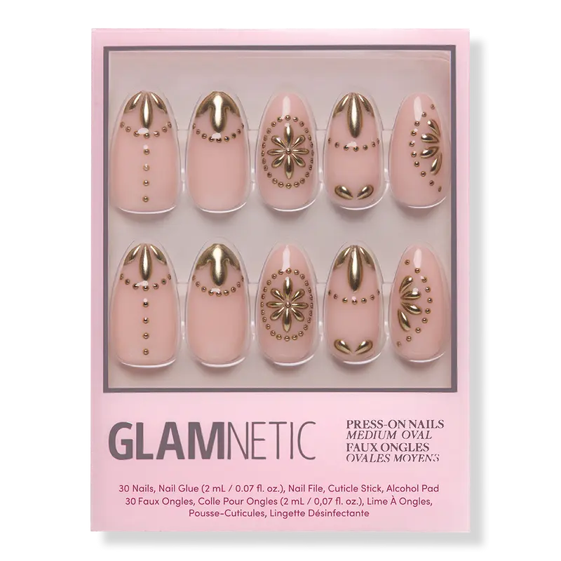 Glamnetic Athenian Gold Press-On Nails