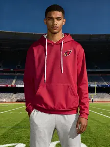 Arizona Cardinals Men's Hooded Sweatshirt, Officially Licensed Nfl Sportswear, Breathable Fabric, Best Gift, Fitted Style, Long Sleeve