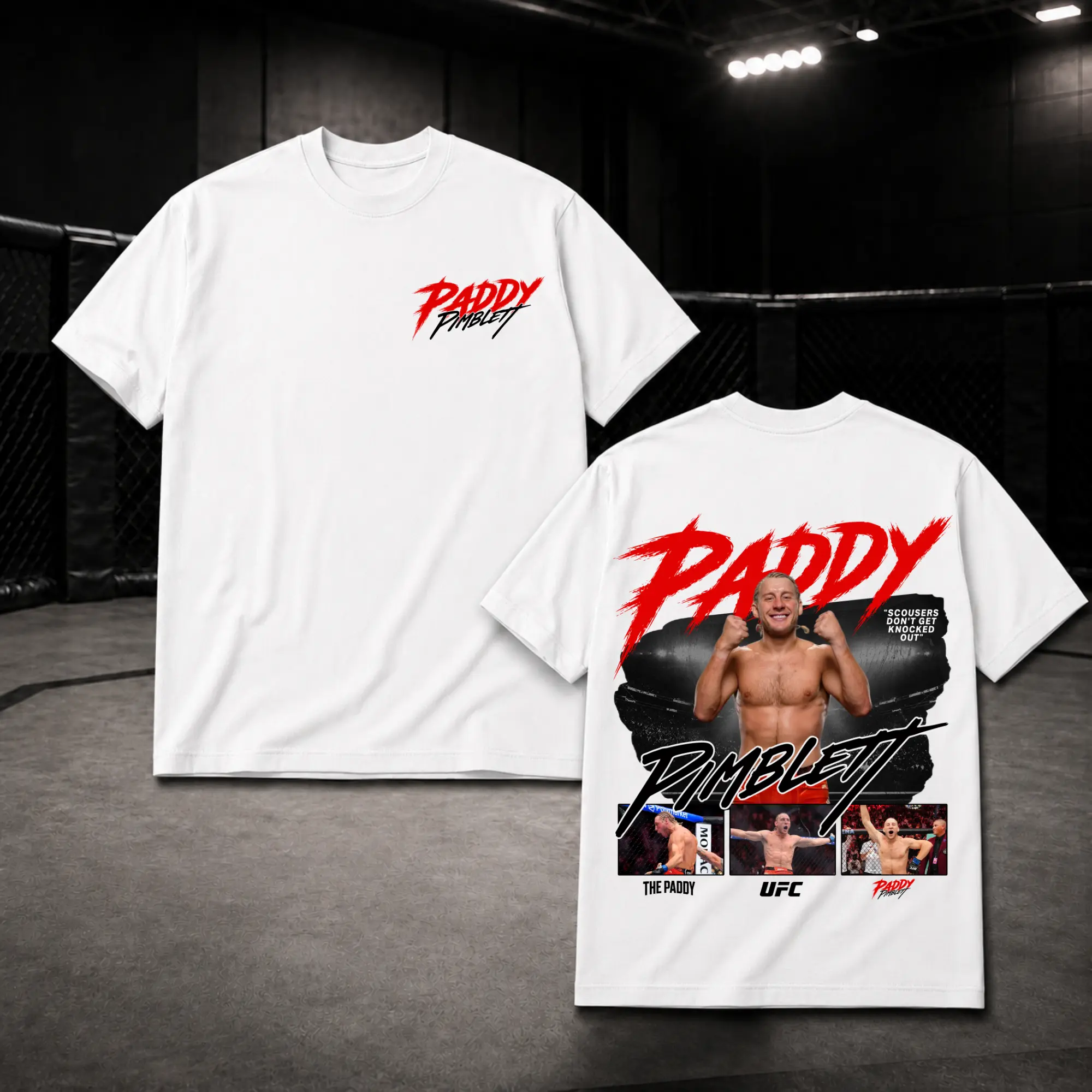 UFC Paddy Pimblett UnderDoz Men's T-Shirt, Paddy Pimblett UFC Graphic Tee, UFC MMA Shirt, Gift for Fighters, Sports Apparel Cotton Tee, UFC Merch, Vintage Casual Style Gift