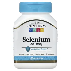 21st Century Selenium, 200 mcg, 60 Capsules