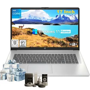 HP Essential Business Laptop, 17.3" FHD Display, Intel Core i5-1334U, up to 32GB RAM, 512GB SSD, Wi-Fi 6, Webcam, Backlit Keyboard, Windows 11 Home, Silver, Bundle Accessory