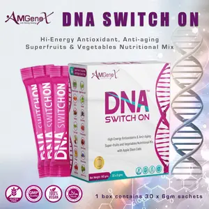AMGENEX DNA Switch ON:  Antioxidant, anti-aging superfood nutrition Healthcare Fitness Dietary Edible Dietary Edible
