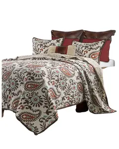 Hiend Accents Unisex Rebecca Twin Quilt Set 3 Piece - Qw1833-Tw-Oc