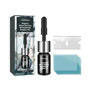 Homonth Windshield Repair Kit Automotive Windshield Cracks Broken Repair Special Adhesive Solution