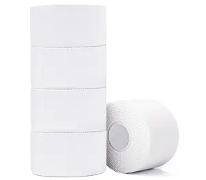 Tape,5 Pack White Sports Tape,Very Strong No Sticky Residue Wrist Ankle Tape for Gymnastics Boxing Lacrosse Climbing Hockey Bat