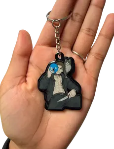 Lights Out Josh and Fred Inspired Acrylic Keychain