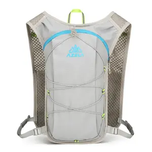 Lightweight Outdoor Water Bag Vest Backpack, Reflective Straps Dual Hydration Pouch, Breathable Adjustable for Running Hiking Cycling Marathon
