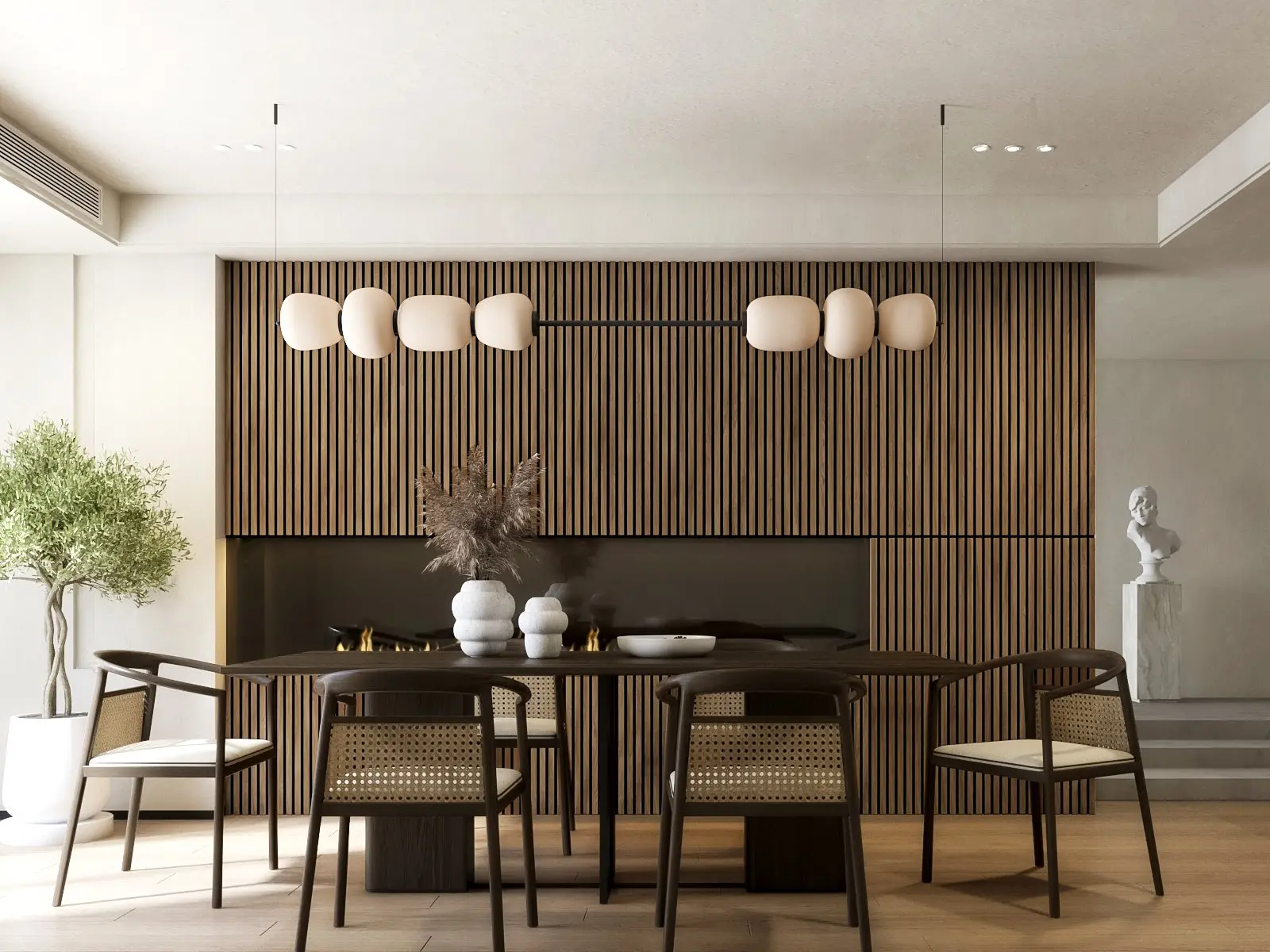 Copenhagen Wood Slat Wall Panels