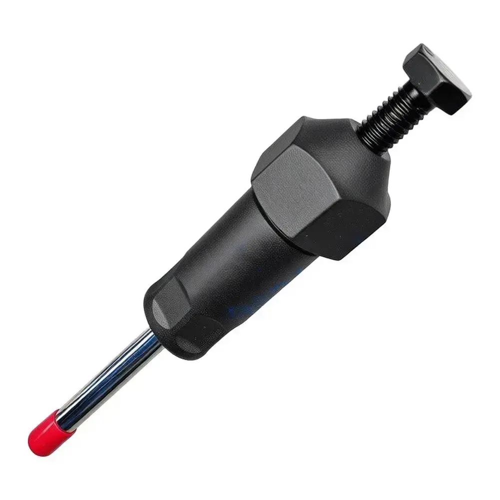 LOZLIN Steel Heavy Duty Grease Fitting Unclogger Tool - 600 PSI Power Blockage Clearer, M6 M8 M10 Adapters Included, for Excavator/Truck & Auto Repair