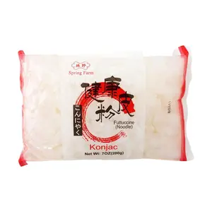 SPRING FARM Konjac Noodles 200g - Low Calorie, High Fiber, Keto Diet Friendly Shirataki Noodles for Healthy Meals, Stir-fry, Hot Pot, Salads