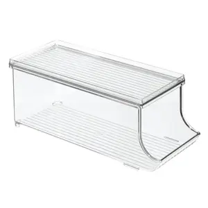 Interdesign Soda Can Organizer, 5.75x13.75x5.75 in, Clear Tool Organizer Box for Tools & Hardware Storage, Boxes, Tool Storage