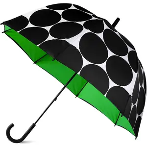 Bubble Umbrella, Cute Black Umbrella for Adults, Umbrella for Rain Large Size, Joy Dot
