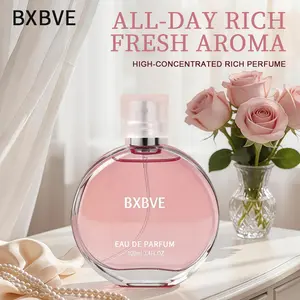 Long Lasting BXBVE Unisex Eau de Parfum 100ml, Strawberry Sweet Fruity Floral Fragrance, Luxury Perfume for Women & Men, Ideal Gift, Cruelty-Free tiktokshopspringglowup